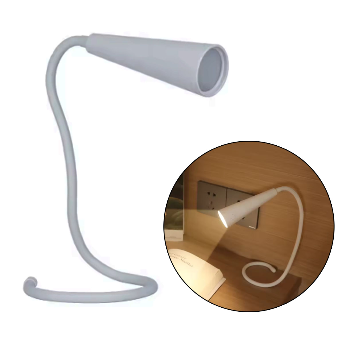 Miniatura 3 de Lampara De Lectura y Mesa Plegable